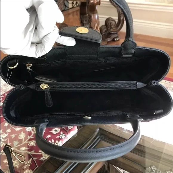 Michael kors Hailee Saffiano Leather Med Satchel - Picture 4 of 7